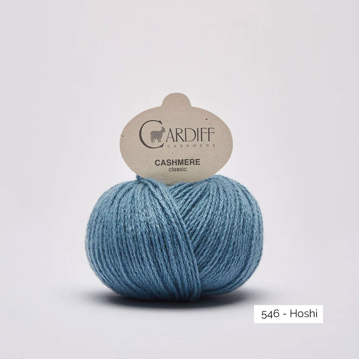 Pelote de cachemire Classic de Cardiff Cashmere coloris 546 Hoshi