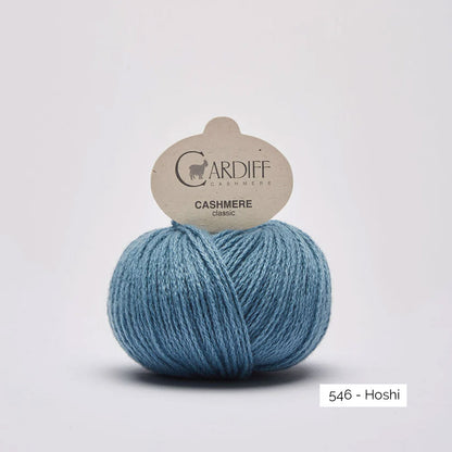 Pelote de cachemire Classic de Cardiff Cashmere coloris 546 Hoshi