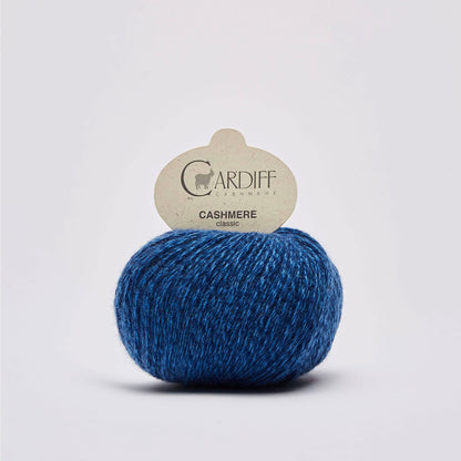 Pelote de Cashmere Classic de Cardiff Cashmere coloris 557 Blu Notte