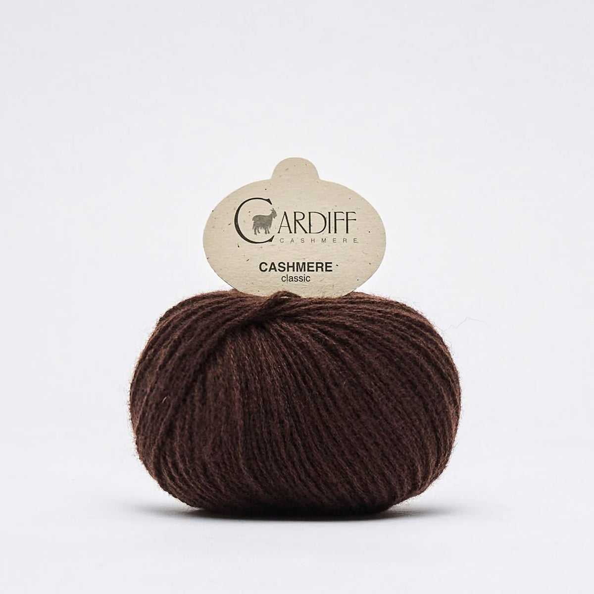 Pelote de cachemire Classic de Cardiff Cashmere coloris 643 Cacao