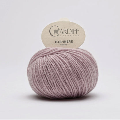 Pelote de Cashmere Classic de Cardiff Cashmere coloris 705 Geisha