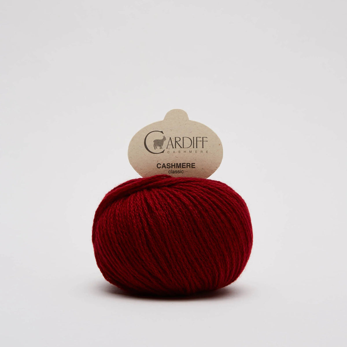 Pelote de Cashmere Classic de Cardiff Cashmere coloris 714 Scarlatta