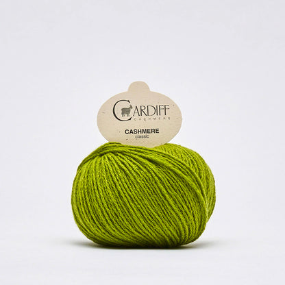 Pelote de Cashmere Classic de Cardiff Cashmere coloris 725 Niwa