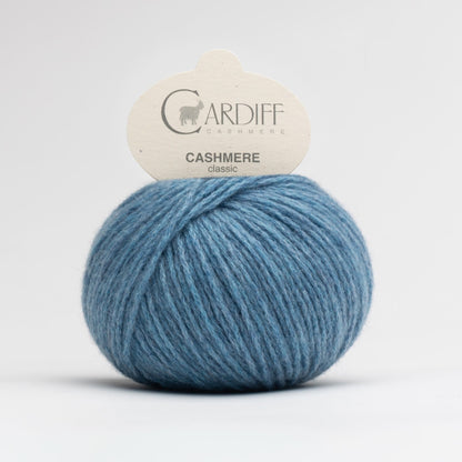 Pelote de Cashmere Classic de Cardiff Cashmere coloris 732 Capo Nord