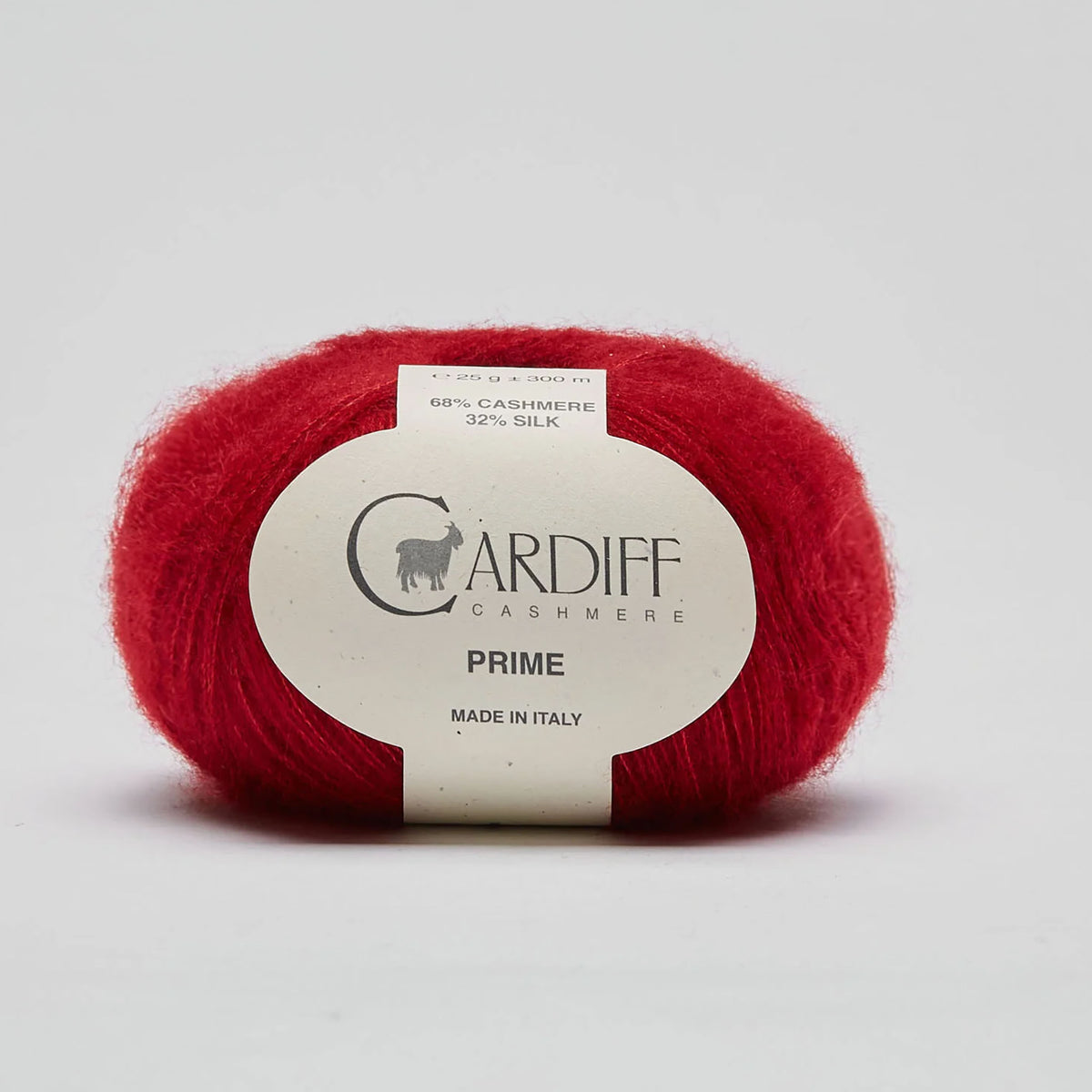 Pelote de Prime de Cardiff Cashmere, coloris 162 Scarlatta