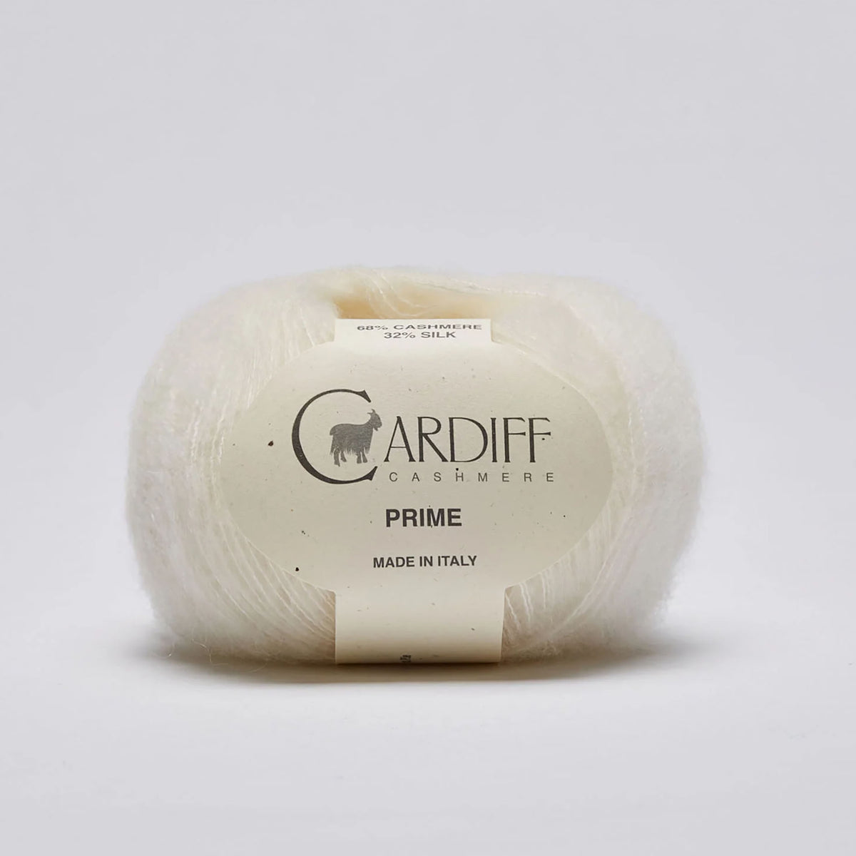Pelote de Prime de Cardiff Cashmere, coloris 177 Neve