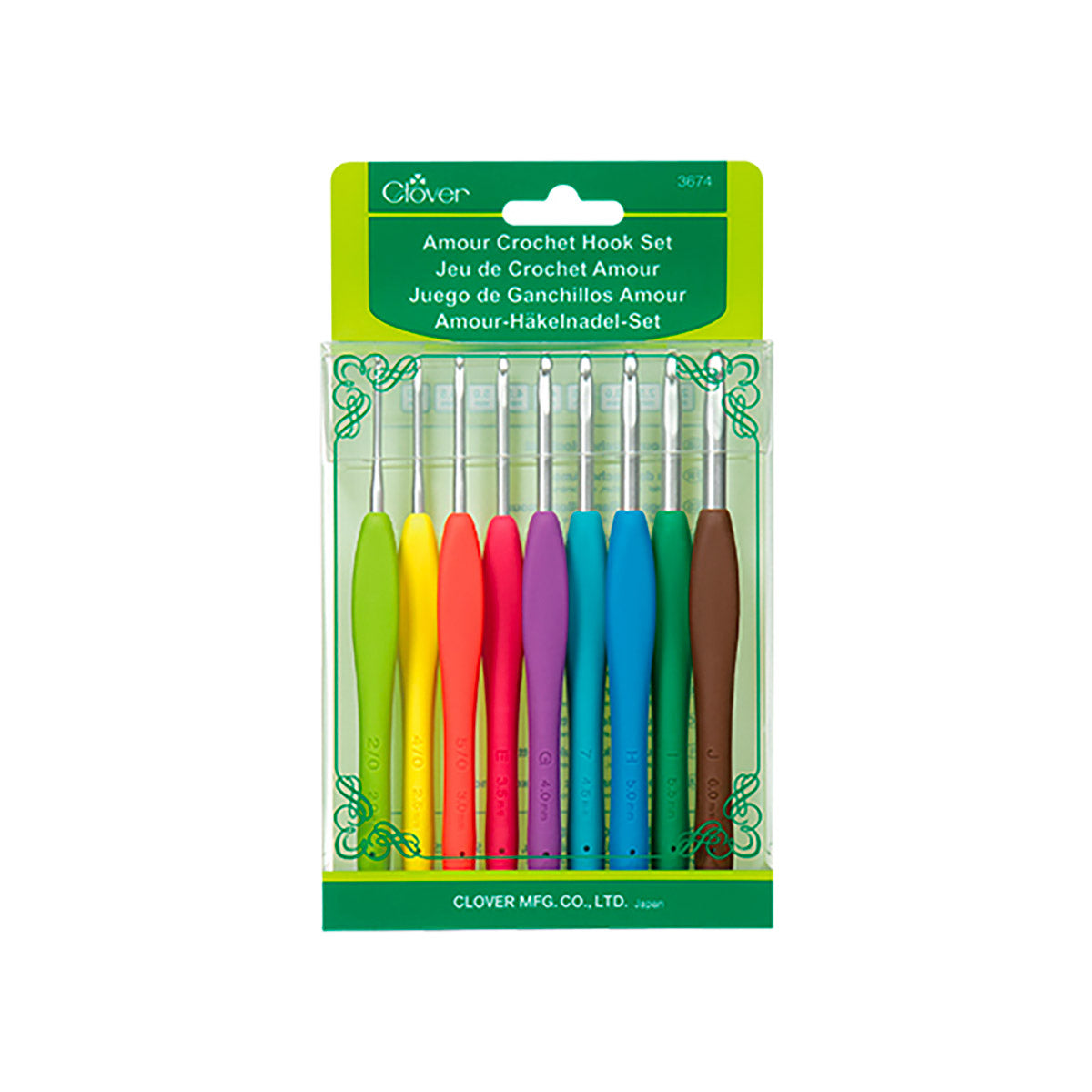 Set de Crochets Amour (Classiques ou Dentelle) - Clover