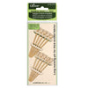 Lot de 10 grosses épingles en bambou de la marque Clover pour assembler les parties tricotées ou crochetées avant couture (référence 3143)