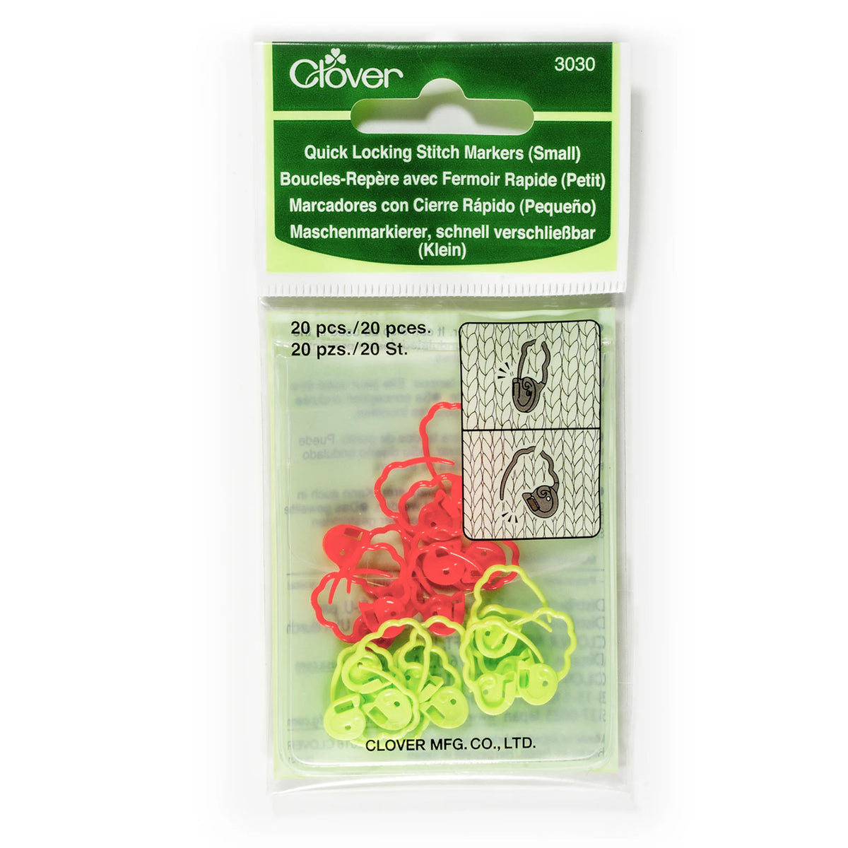 Marqueurs Amovibles Quick Locking - Clover