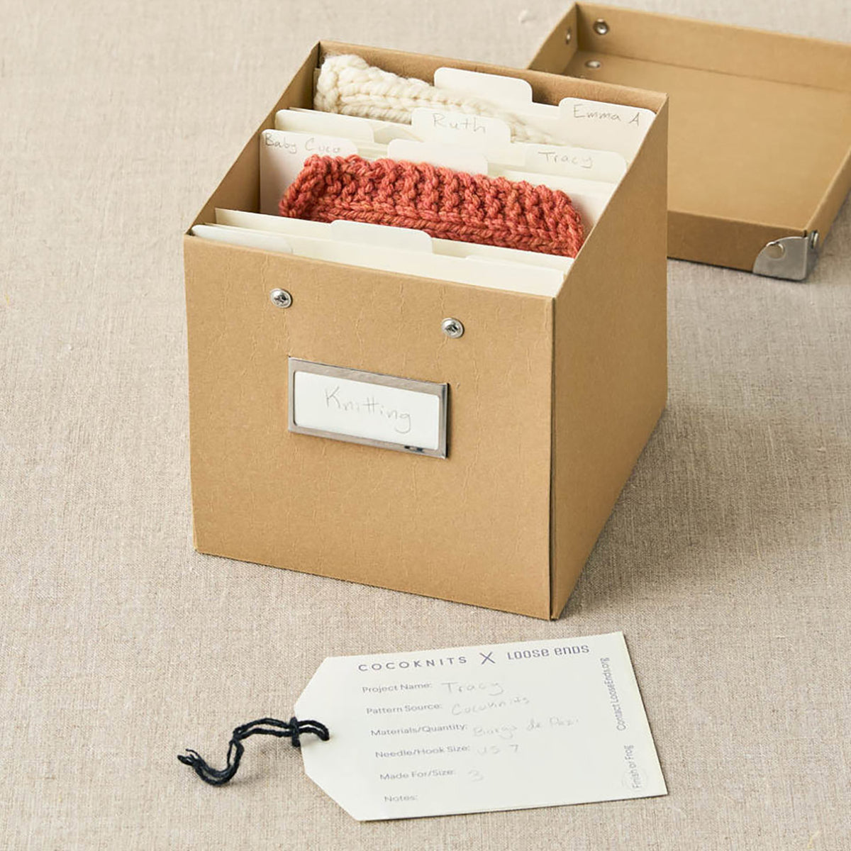 Project Keeper ou Folder and Tabs - Cocoknits