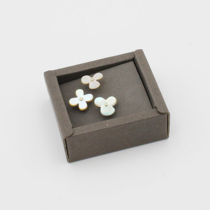 Petites Epingles Fleur en Nacre - Cohana