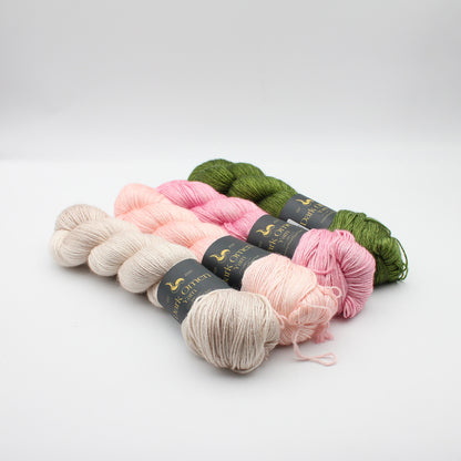 BFL Silk - Dark Omen Yarn