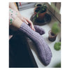 Vervain de Sashiko Burgin, patron de tricot paru dans 52 Chaussettes à Tricoter Toute l'Année, version française du 52 Weeks of Socks, paru aux Editions de Saxe