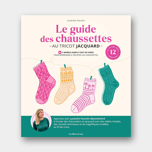 Le Guide des Chaussettes au Tricot Jacquard - Lysandre Hourdin