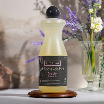 Lessive pour lainage sans rinçage Eucalan, flacon de 500ml, senteur Lavande