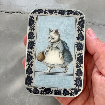 Boîte de rangement Firefly Notes, modèle Kitty, taille Large