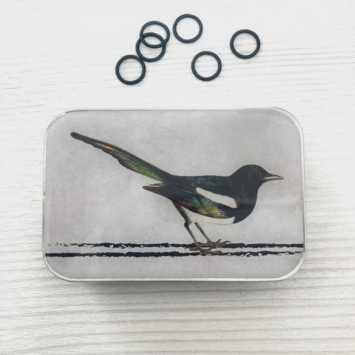 Boîte de rangement Firefly Notes, modèle Magpie, taille Large