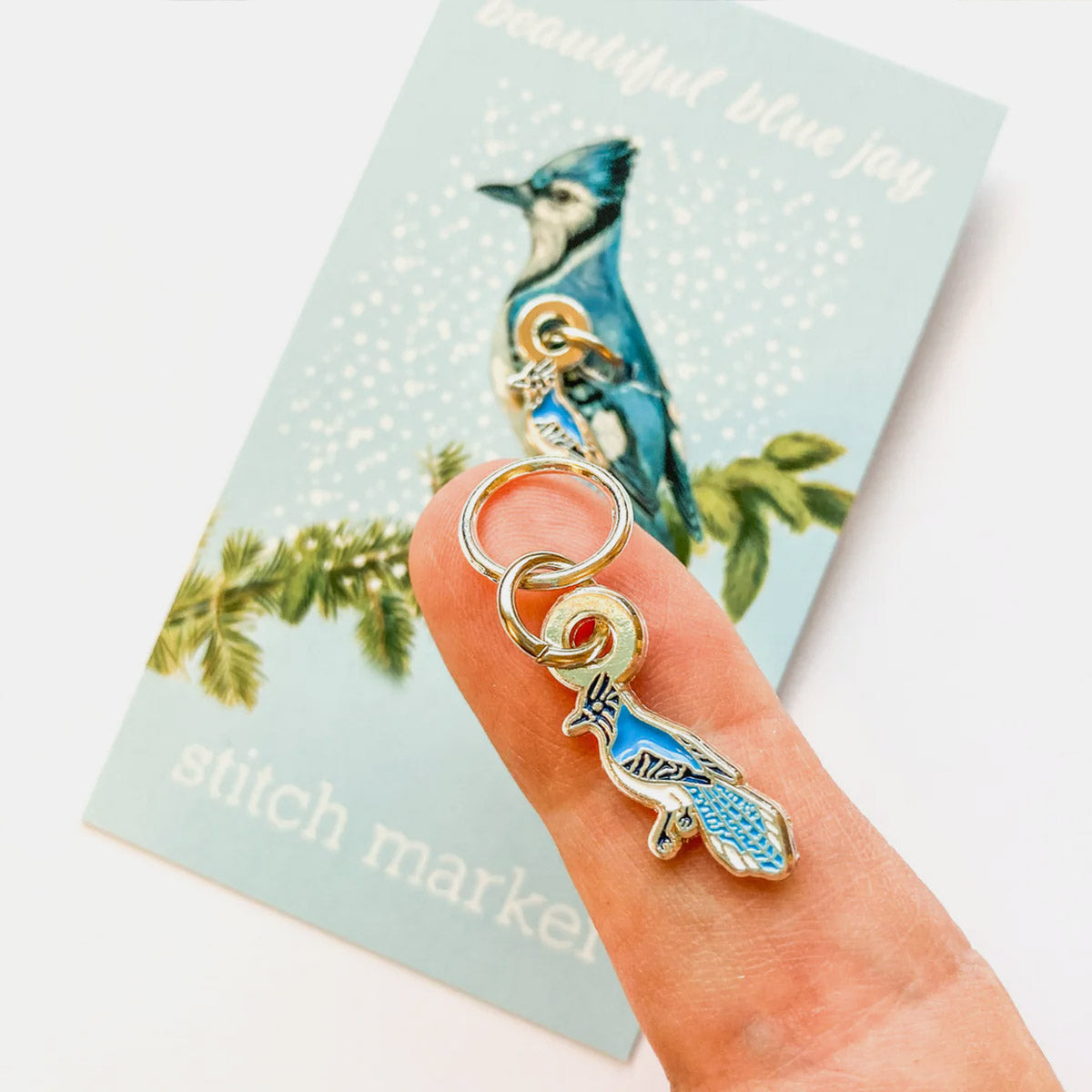 Marqueur de mailles amovible (progress keeper) Firefly Notes modèle Blue Jay