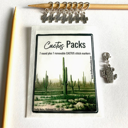 Anneaux marqueurs + marqueur amovible Firefly Notes modèle Cactus