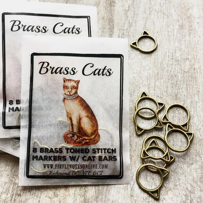 Anneaux marqueurs Firefly Notes modèle Cat (medium ou large brass)