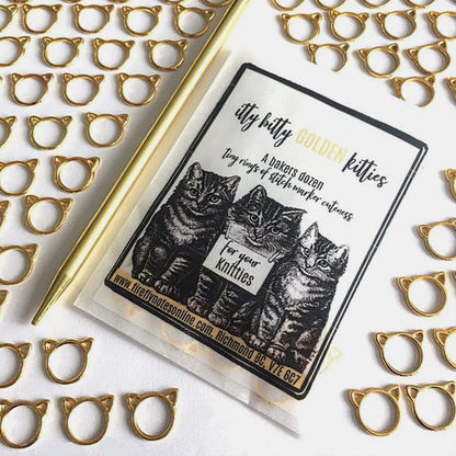 Anneaux marqueurs Firefly Notes modèle Cat (small gold)
