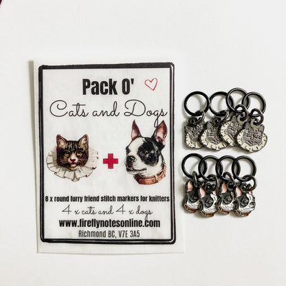 Anneaux marqueurs Firefly Notes modèle Dogs and Cats
