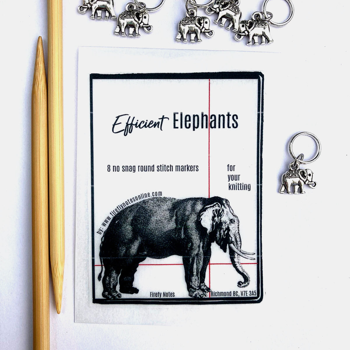 Anneaux marqueurs Firefly Notes modèle Elephant