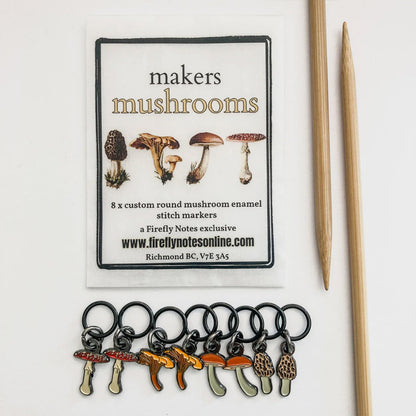 Anneaux marqueurs Firefly Notes modèle Makers Mushrooms (émail)