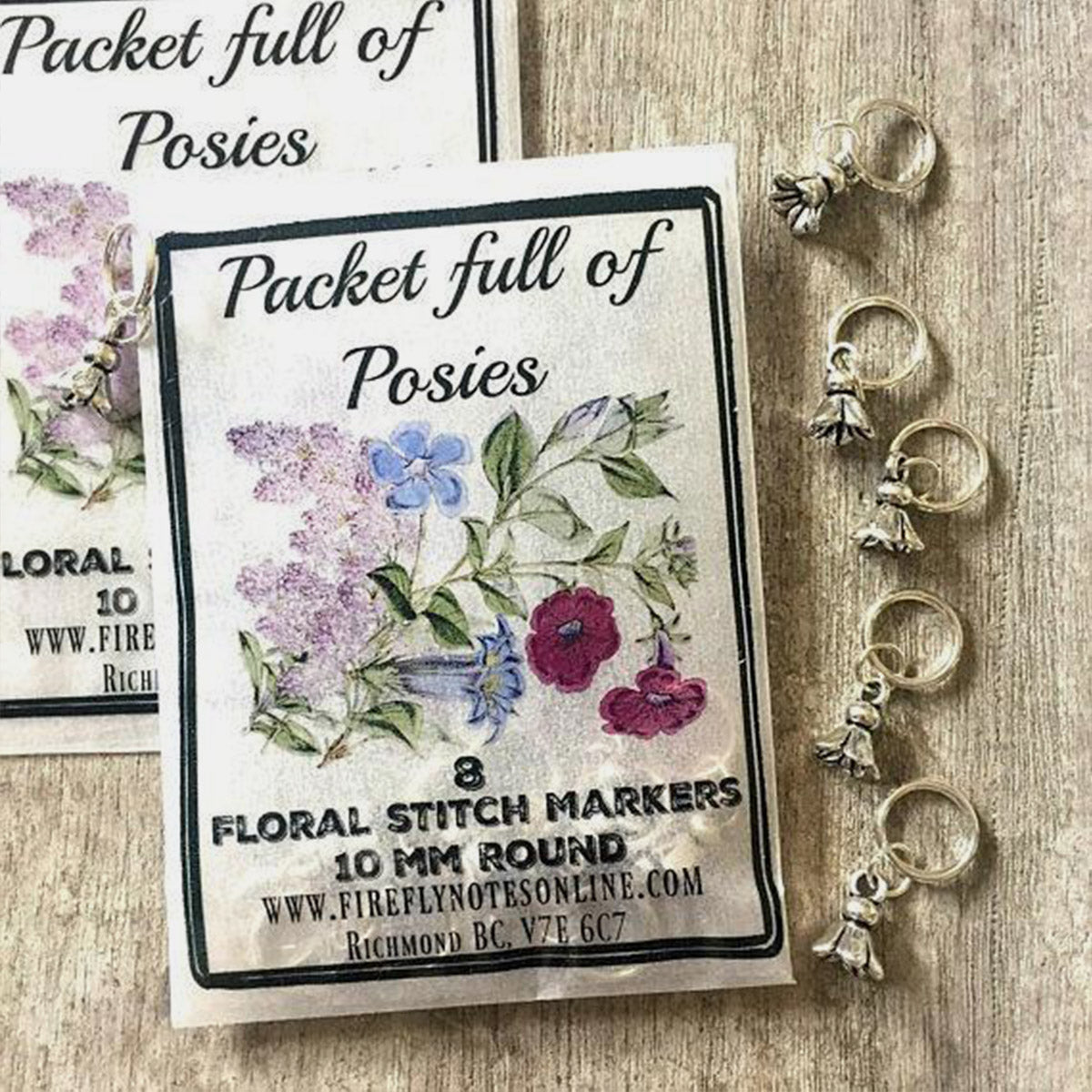 Anneaux marqueurs Firefly Notes modèle Packet of Posies