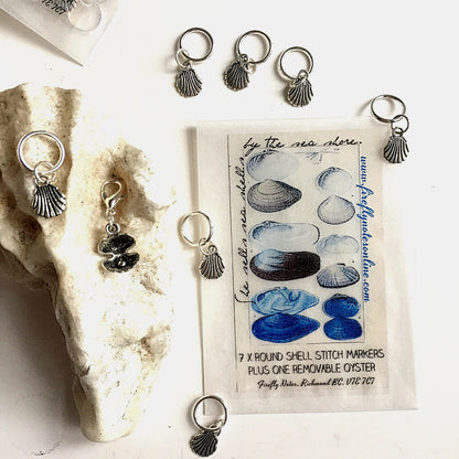 Anneaux marqueurs + marqueur amovible (progress keeper) Firefly Notes modèle Seashells