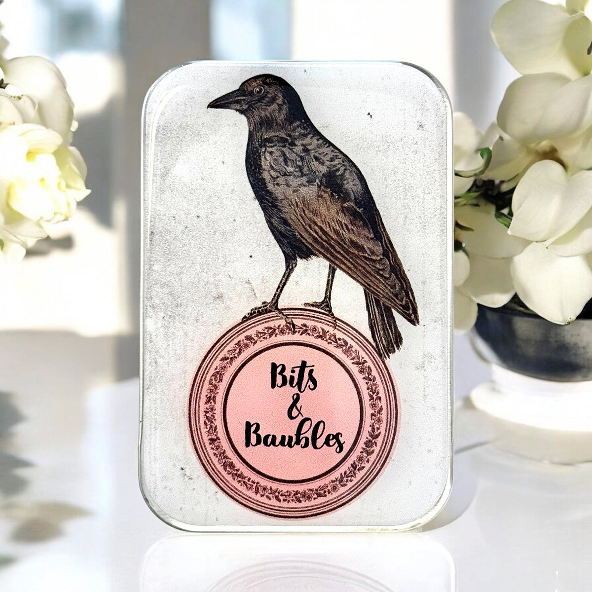 Boîte de rangement Firefly Notes, modèle Crow 3 - Bits and Baubles (Large)