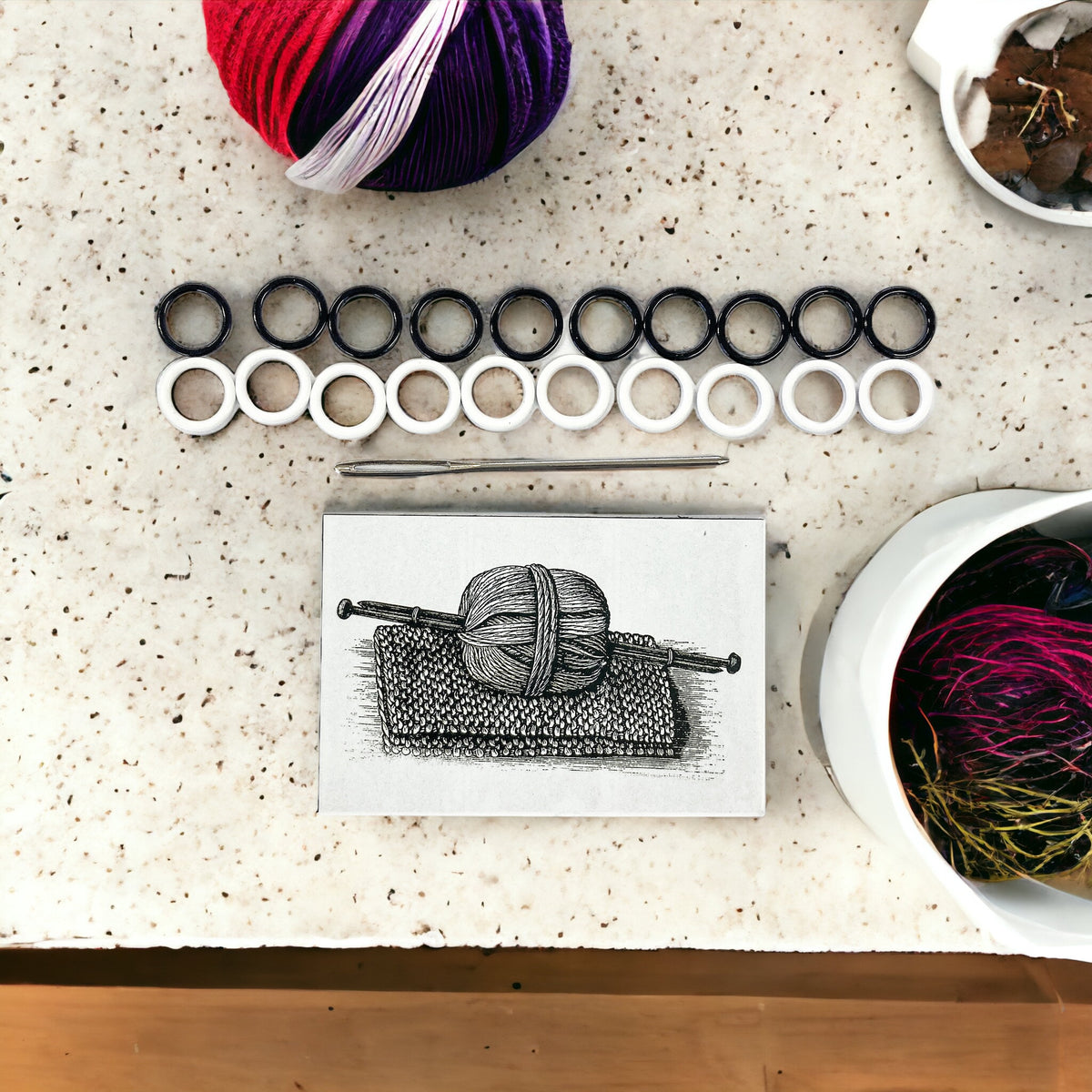 Insert magnétique et accessoires Make It a Knit Kit de Firefly Notes