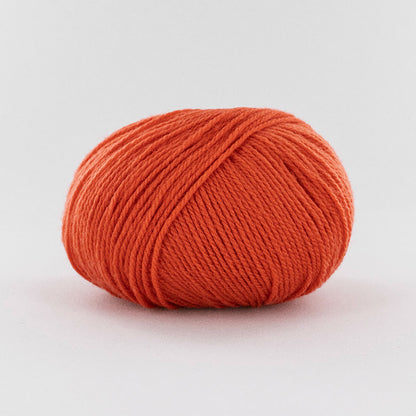 Pelote de BB Mérinos de Fonty, coloris 835 Citrouille