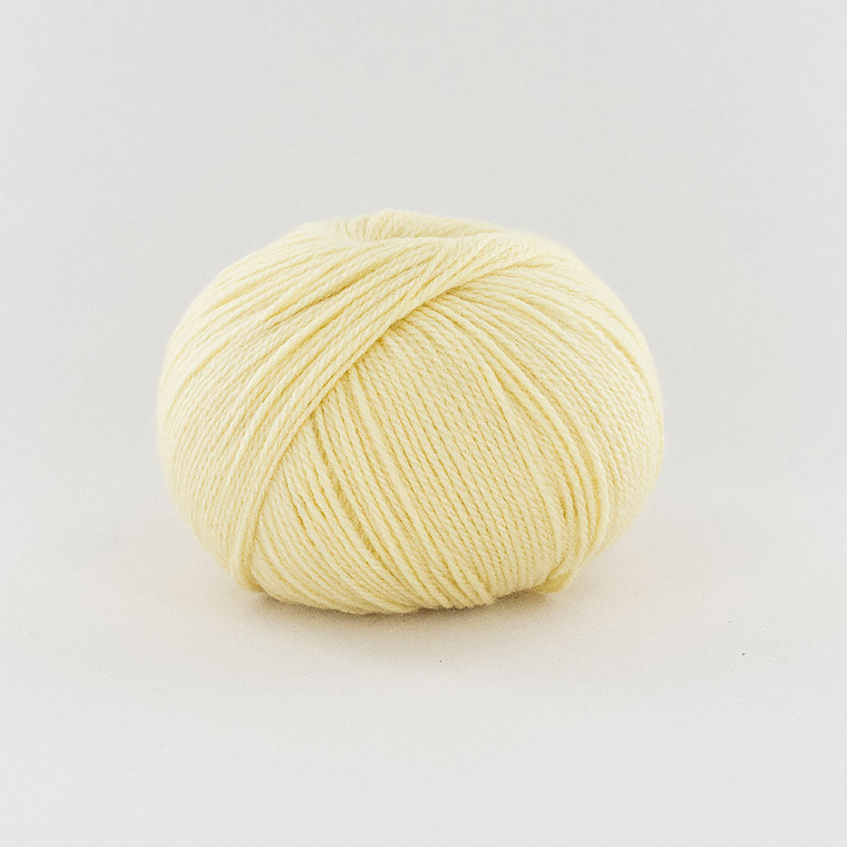 Pelote de BB Mérinos de Fonty, coloris 904 Jaune Pastel