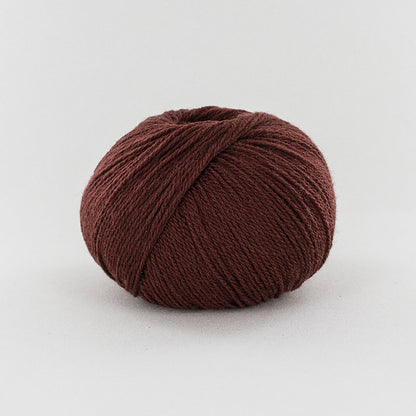 Pelote de BB Mérinos de Fonty, coloris 910 Cacao