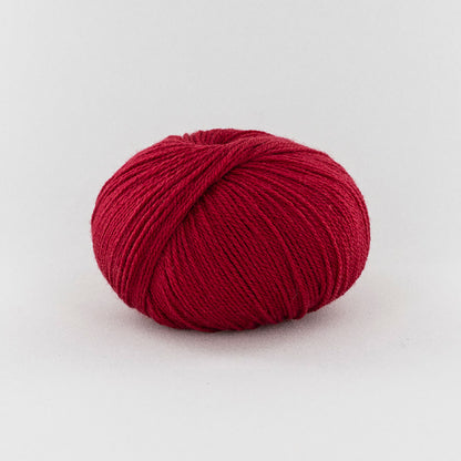 Pelote de BB Mérinos de Fonty, coloris 922 Grenat
