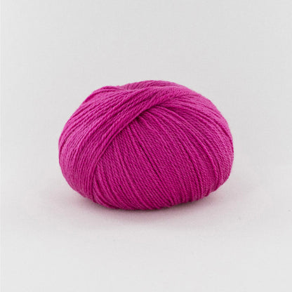 Pelote de BB Mérinos de Fonty, coloris 924 Rose Electrique