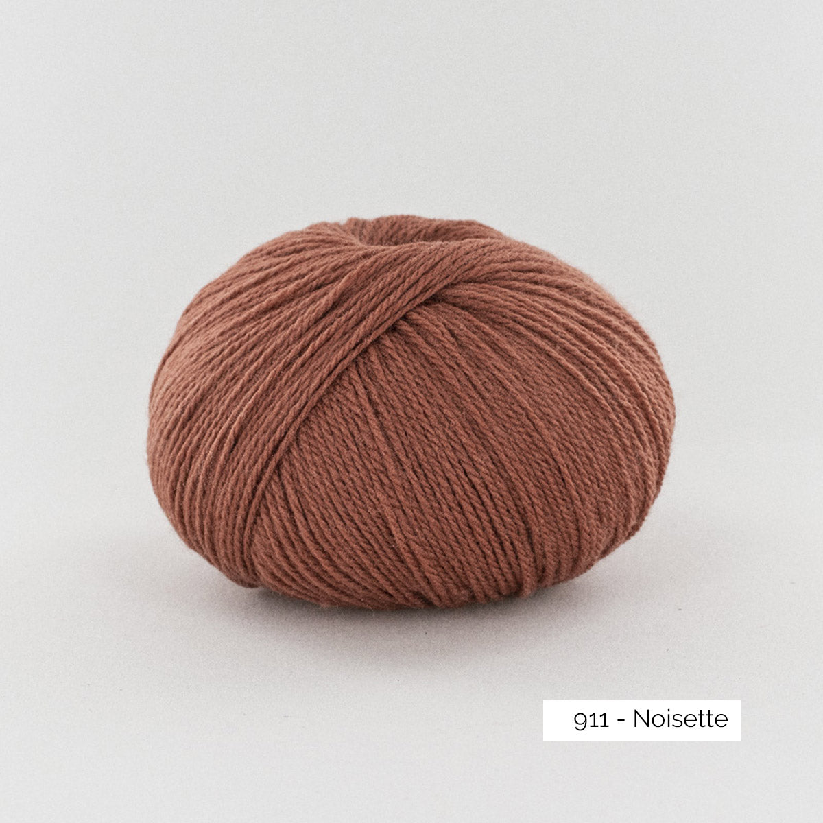 Pelote de BB Mérinos de Fonty, coloris 911 Noisette