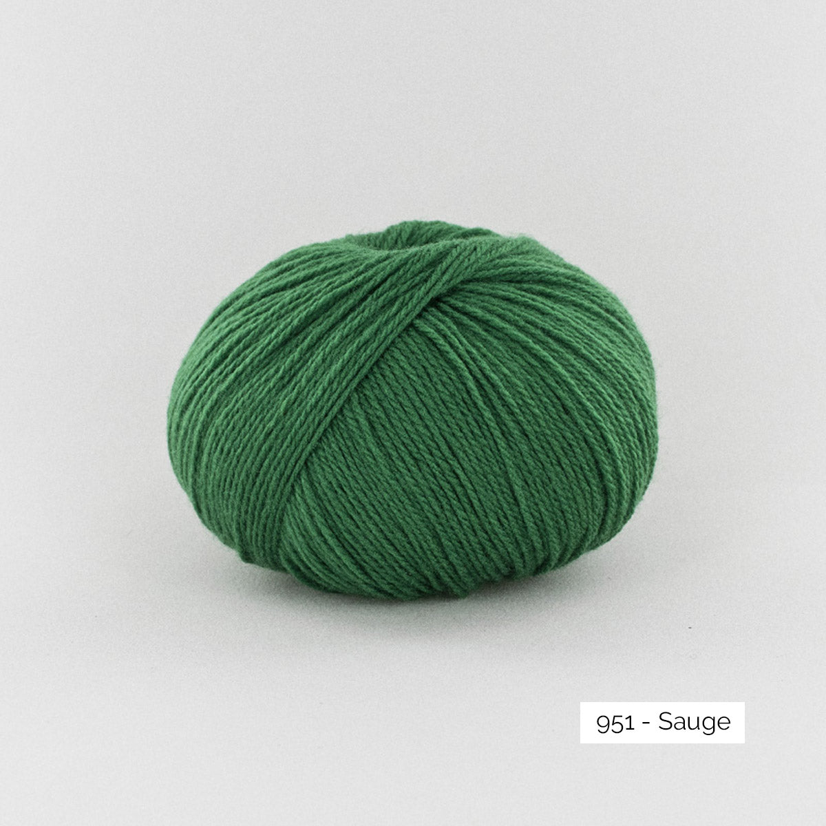 Pelote de BB Mérinos de Fonty, coloris 951 Sauge