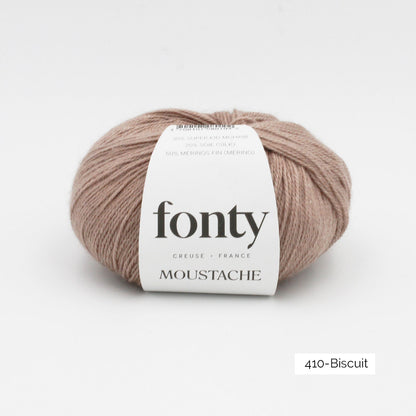 Pelote de Moustache de Fonty coloris 4&À Biscuit