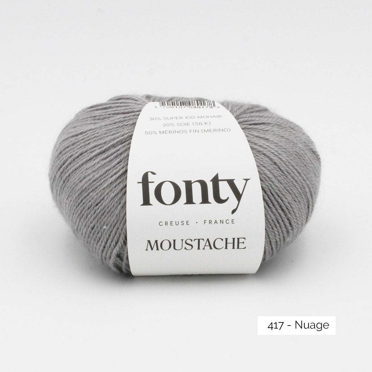 Pelote de Moustache de Fonty coloris 417 Nuage