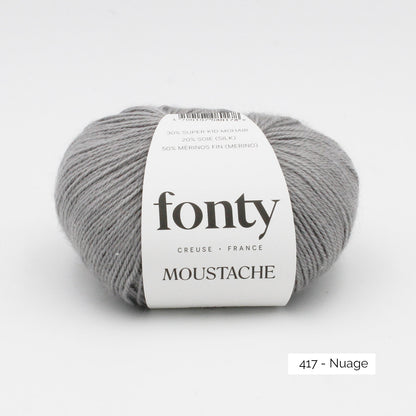 Pelote de Moustache de Fonty coloris 417 Nuage