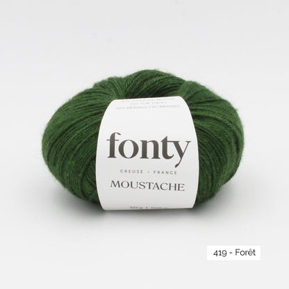 Pelote de Moustache de Fonty coloris 419 Forêt
