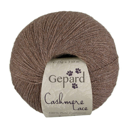 Cashmere Lace de Gepard Garn coloris 146 Noyer