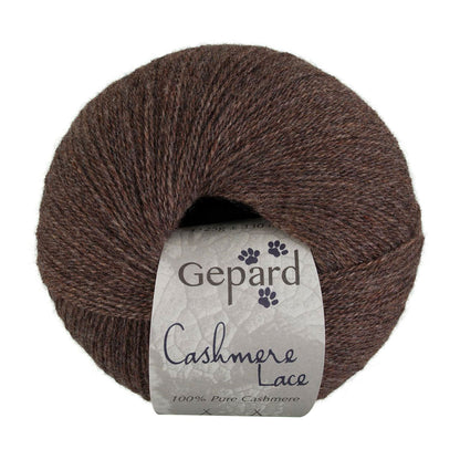 Cashmere Lace de Gepard Garn coloris 185 Dark Chocolate