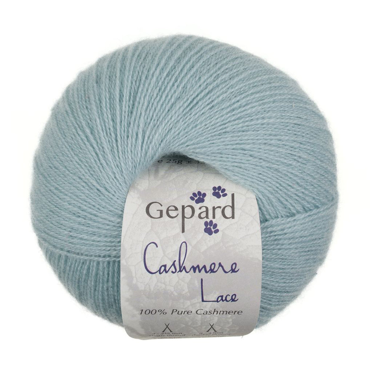Cashmere Lace de Gepard Garn coloris 718 Ice Blue