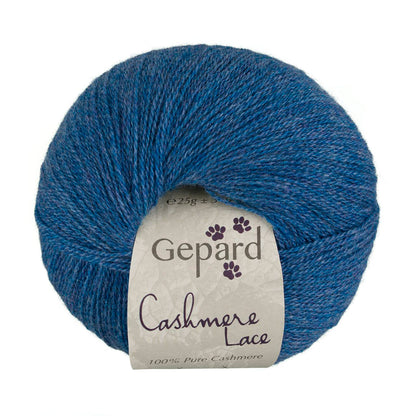 Cashmere Lace de Gepard Garn coloris 741 Bleu Nuit