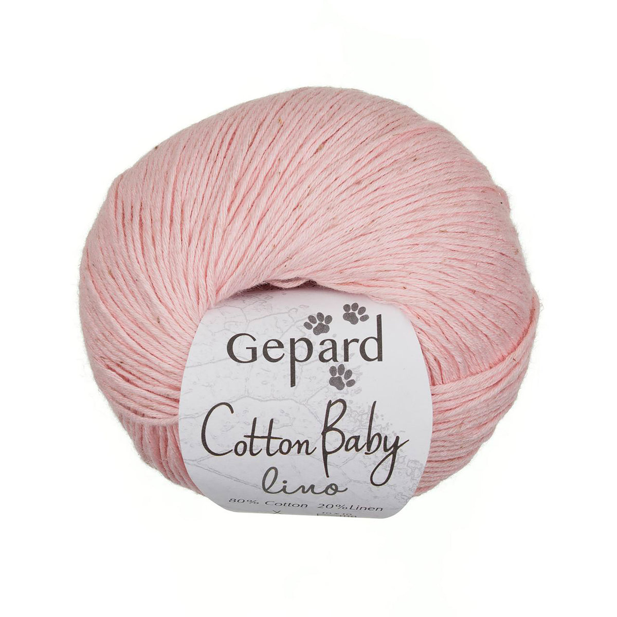 Cotton Baby Lino de Gepard Garn coloris 407 Lys Rosa