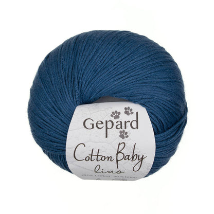 Cotton Baby Lino de Gepard Garn coloris 750 Stille Havet