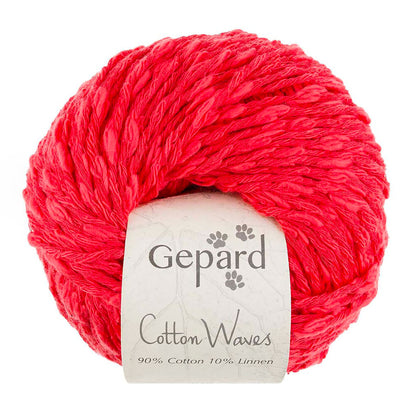 Pelote de Cotton Waves de Gepard Garn coloris 325 Red